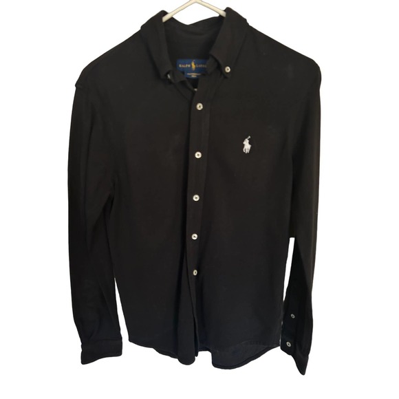 Ralph Lauren Other - Ralph Lauren Black Featherweight Mesh Buttondown Size SP